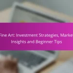 Fine Art: Investment Strategies, Market Insights and Beginner Tips