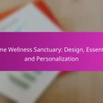Home Wellness Sanctuary: Design, Essentials and Personalization
